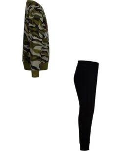 Converse Kids Camo Crew Joggers Set (Infant) | Kids' Sets -The Worn Daily 611S1Ni04EL. AC SR736920