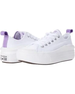 Converse Kids Chuck Taylor® All Star® Move Ox - Canvas Color (Big Kid) | Sneakers & Athletic Shoes