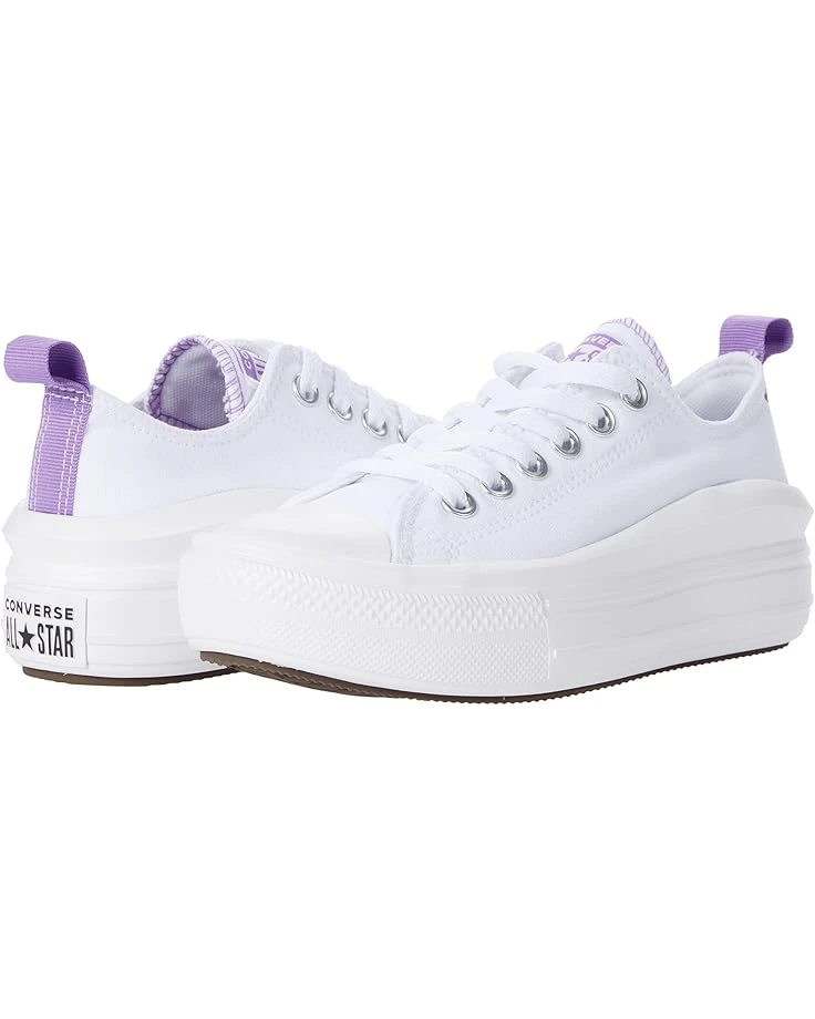 Converse Kids Chuck Taylor® All Star® Move Ox - Canvas Color (Big Kid) | Sneakers & Athletic Shoes 1 Converse Kids Chuck Taylor® All Star® Move Ox - Canvas Color (Big Kid) | Sneakers & Athletic Shoes