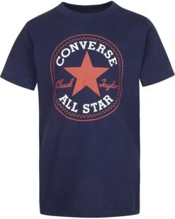 Converse Kids Core Chuck Patch Tee (Toddler/Little Kids) | Shirts & Tops -The Worn Daily 8105W gET6L. AC SR736920