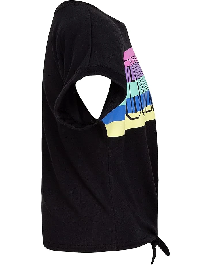 Converse Kids Striped Front Tie Top (Big Kids) | Shirts & Tops 2 Converse Kids Striped Front Tie Top (Big Kids) | Shirts & Tops - Image 2