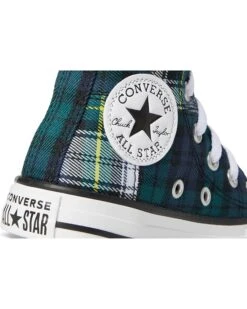 Converse Kids Chuck Taylor All Star Plaid (Little Kid) | Sneakers & Athletic Shoes -The Worn Daily 81lLKsmdXDL. AC SR736920