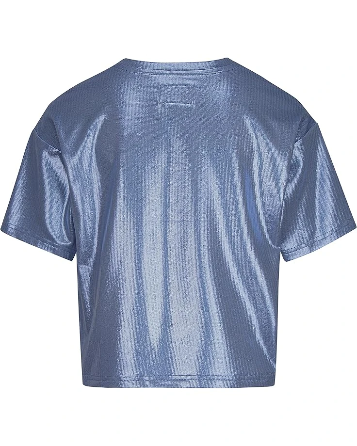 Converse Kids Boxy Foil Knit Top (Big Kids) | Shirts & Tops 3 Converse Kids Boxy Foil Knit Top (Big Kids) | Shirts & Tops - Image 3